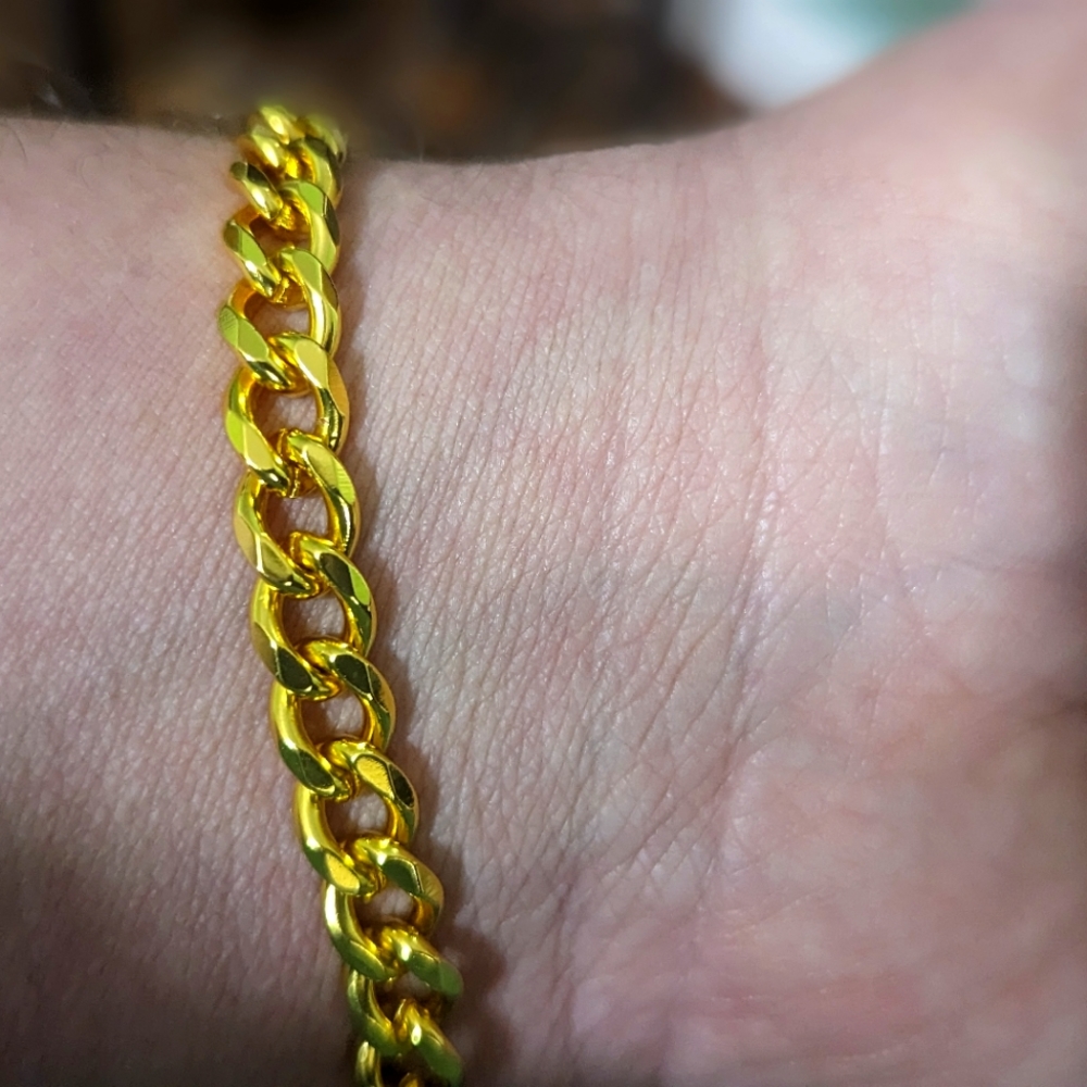 Men's 18K Plated Bracelet
